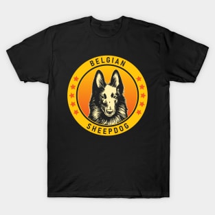 Belgian Sheepdog Portrait T-Shirt